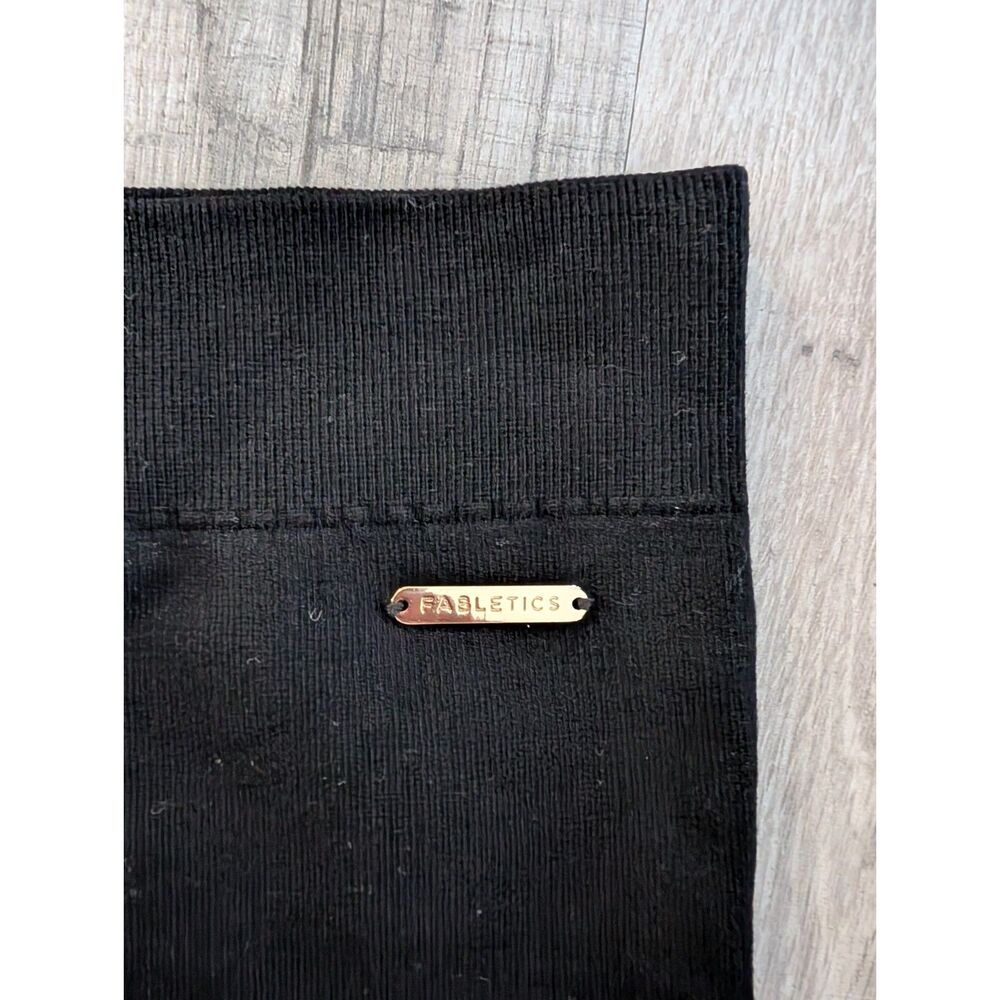 Fabletics High Waisted Split Hem Flare Leggings B… - image 3